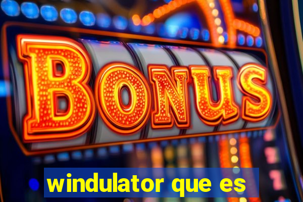 windulator que es